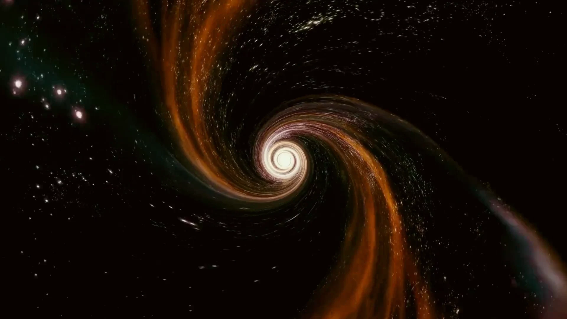 Hyperion’s cosmic vortex artwork